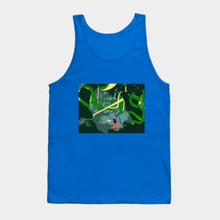 Tarzan and Snake Tank Top